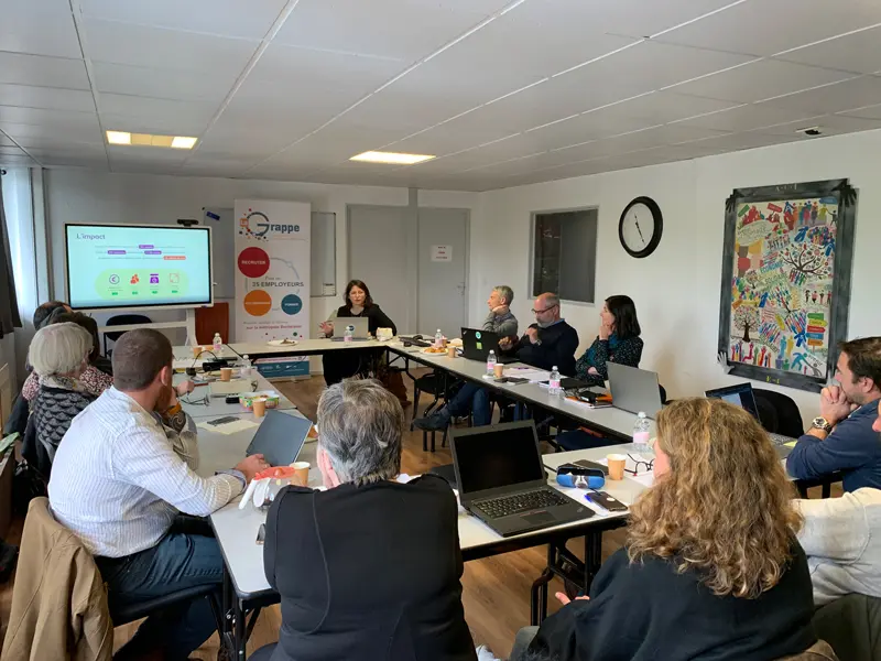un travail de cooperation dynamique entre pairs la grappe collectif bordeaux
