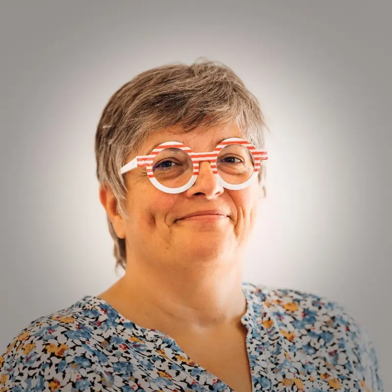Corinne Alibert, vice présidente La Grappe collectif à Bordeaux