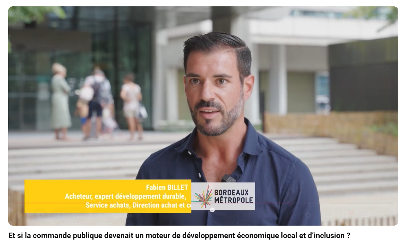 Commande Publique, INAE, La Grappe, Bordeaux Métropole